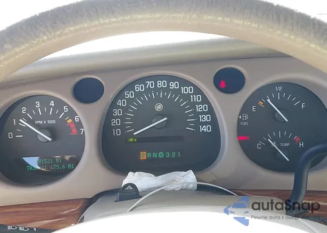 2000 Buick Lesabre Custom z USA, uszkodzony, nr VIN 1G4HP54K7Y4219075